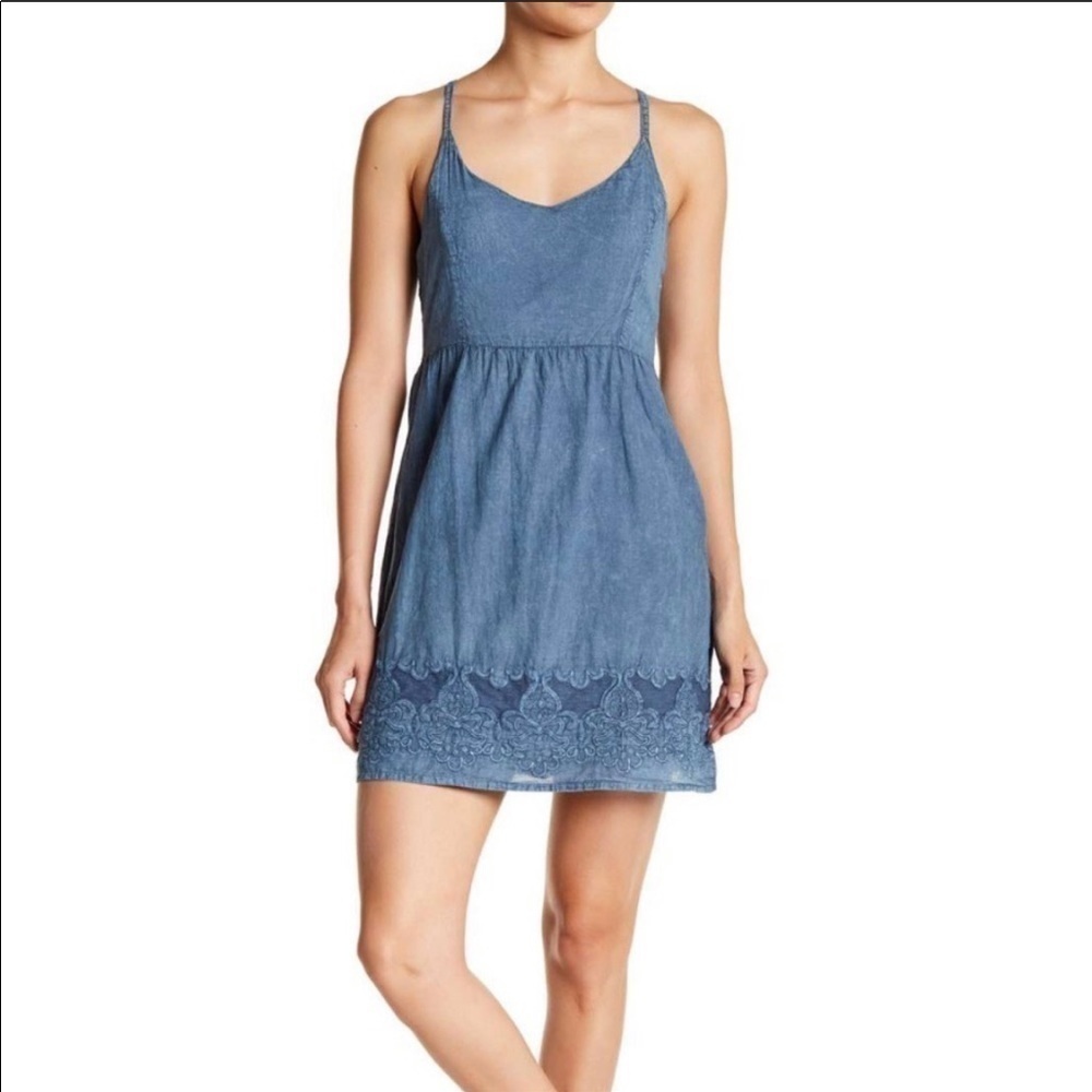 Romeo & Juliet Couture Fit & Flare Racerback Mini Dress Size Medium